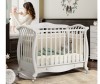 Детская кроватка Baby Italia Andrea VIP Lux качалка cо стразами