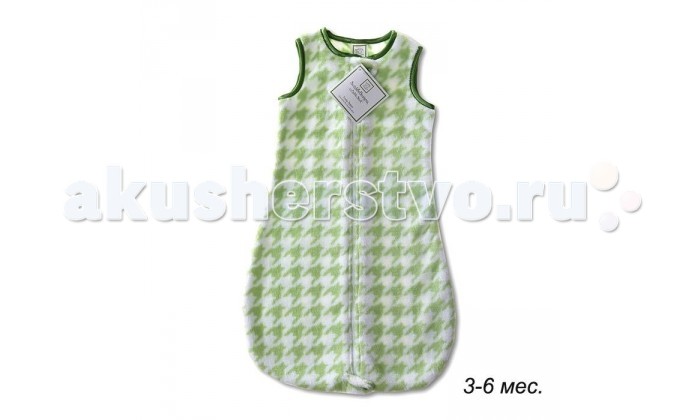 Спальные конверты SwaddleDesigns zzZipMe уютный плюш 3-6 мес.