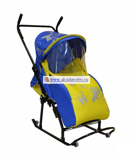 Санки-коляски R-Toys Кенгуру 7-Р Азбука