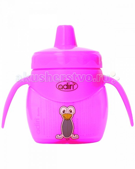 Поильник Adiri Penguin Jr. Trainer силикон 200 мл