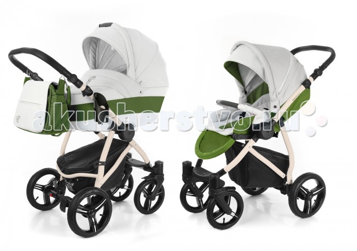 Коляска Esspero Grand Newborn Lux 2 в 1 шасси Beige