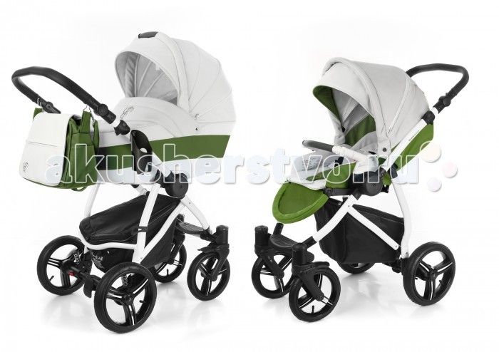 Коляска Esspero Grand Newborn Lux 2 в 1 шасси White