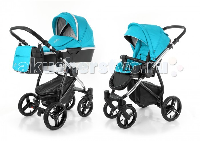 Коляска Esspero Newborn Lux Alu 2 в 1 шасси Chrome