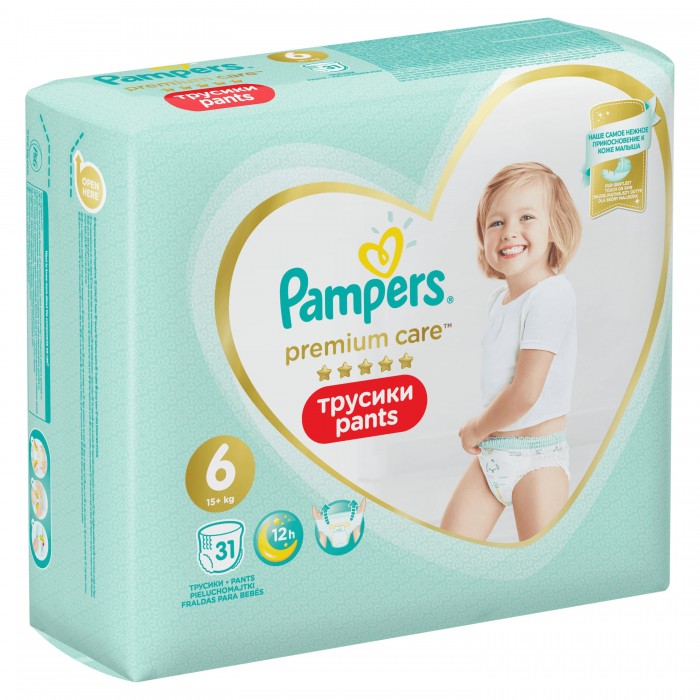 Pampers Трусики Premium Care Pants р.5 (16+ кг) 36 шт.