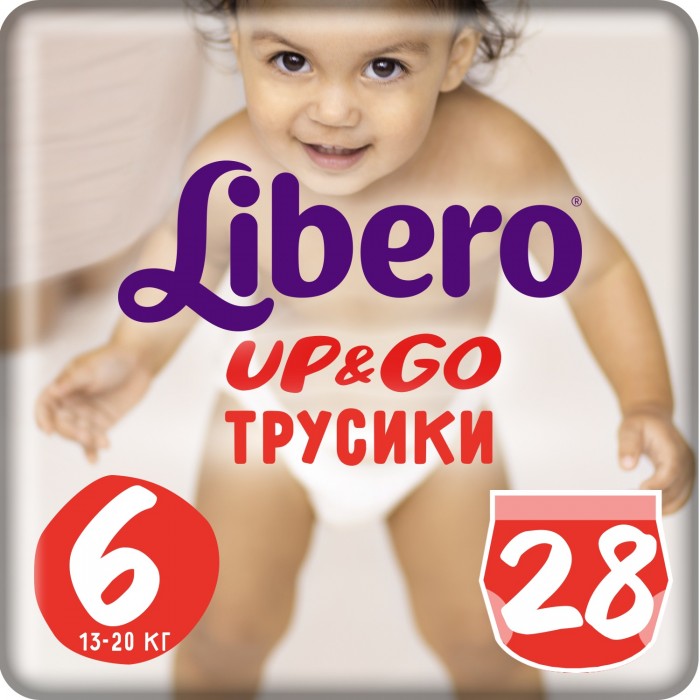 Libero Подгузники-трусики Up&Go Econom (13-20 кг) 28 шт.