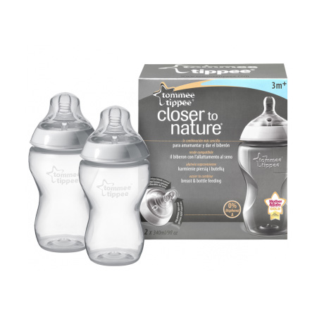 Бутылочка Tommee Tippee 2 шт. 340 мл