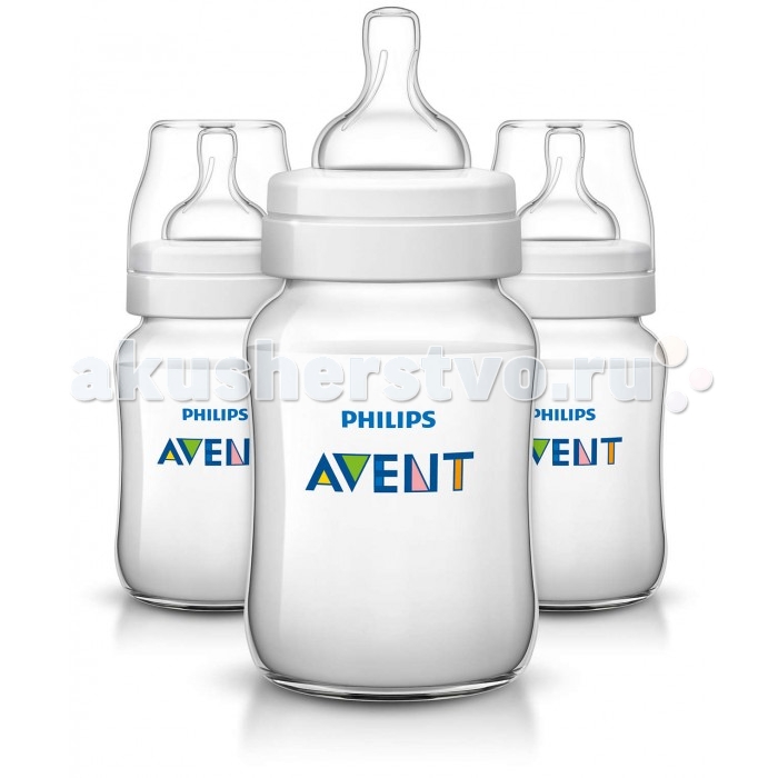 Бутылочка Philips-Avent для кормления 3 шт. 260 мл