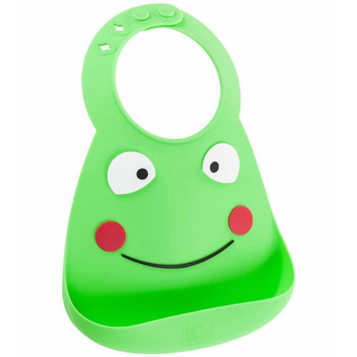 Нагрудник Make my day Baby Bib Frog