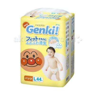 Genki Трусики Nepia L (9-14 кг) 44 шт.