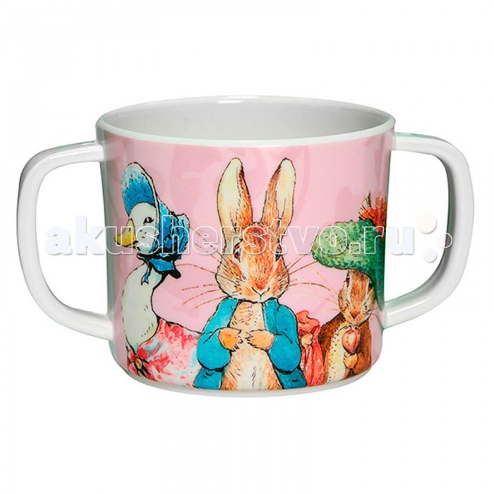 Petit Jour Кружка с двумя ручками Peter Rabbit